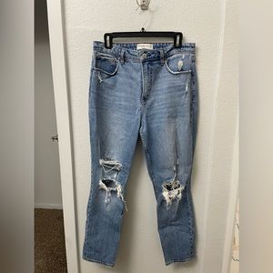 Abercrombie The Skinny High Rise Jean Curve Love